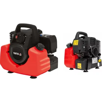 Elektrocentrála Jednofázová přenosná elektrocentrála Yato 800 W benzínová