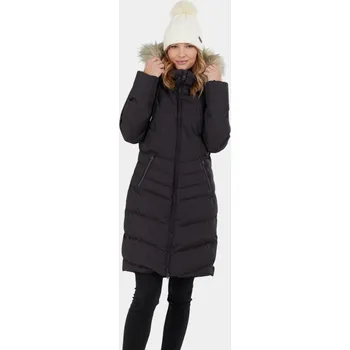 Dámské oblečení FUNDANGO Dámský zimní kabát Fundango Puppis M ŠEDÁ