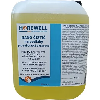 Čistič podlahy Horewell Čistič na podlahy pro robotické vysavače + Dárek Nano houbička na čištění nečistot 5 l + Dárek Nano houbička na čištění nečistot