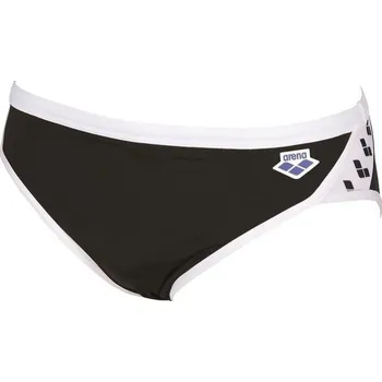 Pánské plavky Pánské plavky Arena Icons Swim Brief Solid Black/White S - UK32