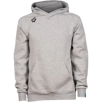 Pánská móda Mikina Arena Team Unisex Hooded Sweat Panel Medium Grey/Heather S