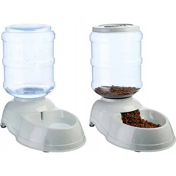 Miska pro psa Dávkovač krmiva a pítko na vodu Amazon Basics