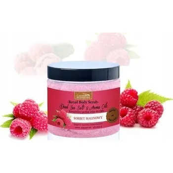 Tělový peeling CosmoSPA Malinový Sorbet 350 g tělový peeling