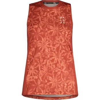 cyklistický dres Maloja cyklistické tílko EnvaliraM. Top 2023 Oranžová XS Dámské