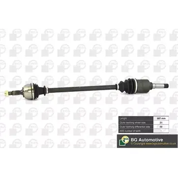 Poloosa kola BGA Hnací hřídel BGA DS1400R