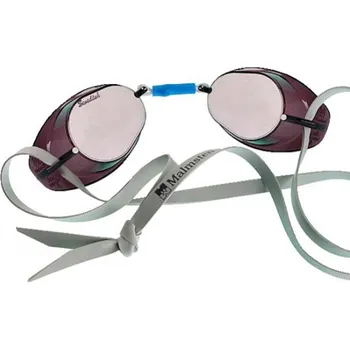 Plavecké brýle Plavecké skořápky Malmsten Swedish mirror Stříbrná