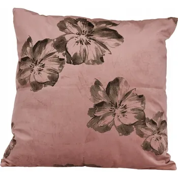 Polštář Dekorační polštář MAGNOLIE 45x45cm, starorůžový
