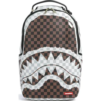 turistický batoh Sprayground Cream And Brown Tear Check Batoh 45cm, 17L, vícebarevné, 50555326