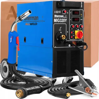 Svářečka Sherman MIG 320Y/4R svářečka MIG/MAG poloautomat 320A
