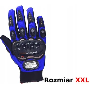 Cyklistické rukavice Cyklistické rukavice Pro-Biker XXL modré
