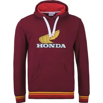 Pánská móda HONDA mikina VINTAGE Sweat 26 burgundy - 2XL