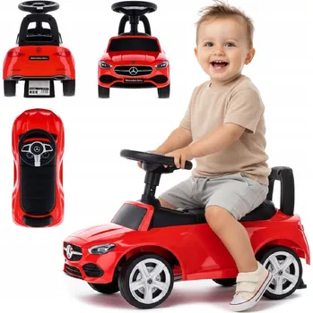 Dětské vozidlo Dětské Odrážedlo auto Sun Baby J05.039.1.1 Červené