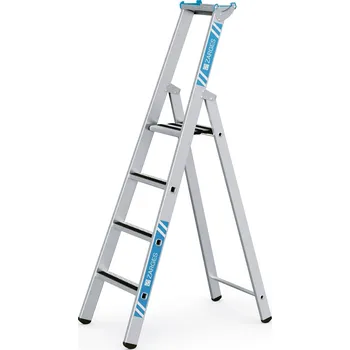 Žebřík R13 step S stupňový stojací žebřík, eloxovaný - výprodej 41642V