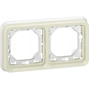 vypínač Dvojitý Rámeček Legrand bílý