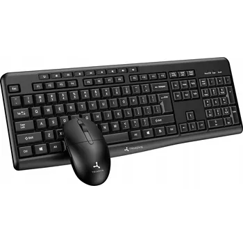 Klávesnice Bezdrátová sada klávesnice a myši Triadyn LUNA Černá - pro KANCELÁŘ, DOMÁCNOST i PRÁCI