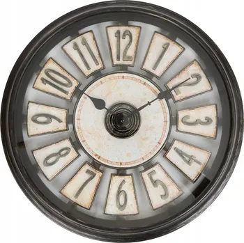 Hodiny Elegantní nástěnné hodiny MODERN Ø 40cm se skleněným krytem