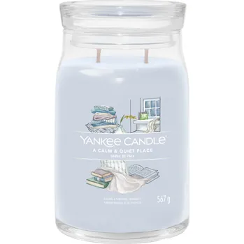 Svíčka Sójová vonná svíčka A Calm & Quiet Place Yankee Candle 1 ks