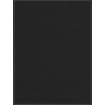 Rohožka Rohožka černá 90 x 120 cm, polypropylen a PVC, protiskluzová