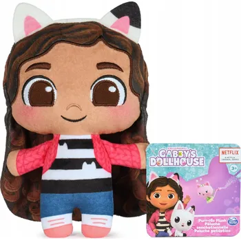 plyšák GÁBININ KOUZELNÝ DOMEK PLYŠOVÁ HRAČKA 19 CM PLYŠÁK GABBY'S DOLLHOUSE PLYŠOVÝ MAZLÍČEK PŘÍTULNÍČEK