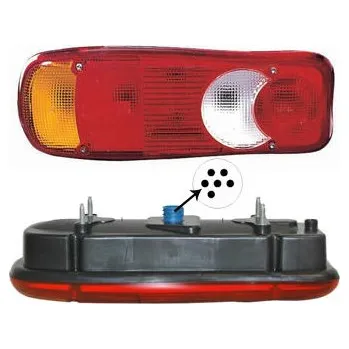 Zadní světlomet Zadní světlo VAN WEZEL 1651935