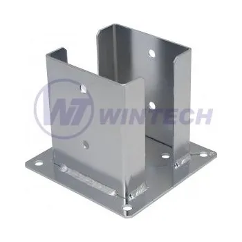 Stavebniny Patka sloupku PSPD 120, 121x180x150x2,5, 1 ks TKRAP12100Z