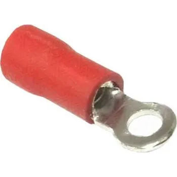 Síťový kabel Oko kabelové 3,2mm červené (RV 1,25-3)