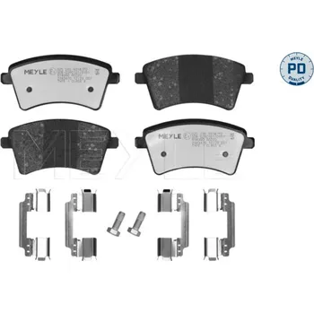 Brzdová destička Sada brzdových destiček, kotoučová brzda MEYLE 025 246 9318/PD