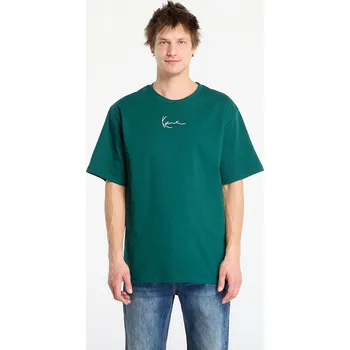 Pánské tričko Tričko Karl Kani Small Signature Essential Tee Green L