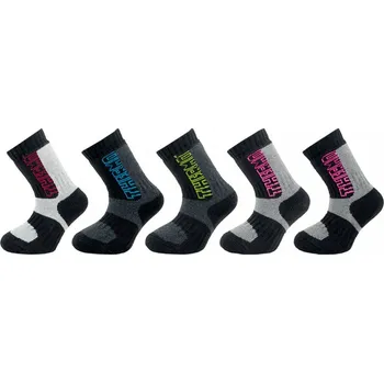 Dětské ponožky Silvertex thermo 5 párů 16-17