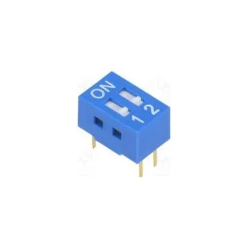 Síťový prvek Přepínač DIP-SWITCH Počet sekcí 2 ON-OFF 0,05A/12VDC pol 2