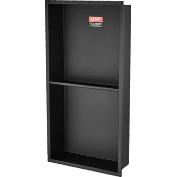 Nika do sprchového koutu 33x63 cm ocel 304, voděodolná, dvojitá, bez nutnosti obkladů