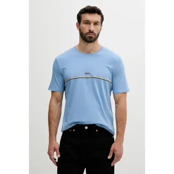 Pánské tričko Tričko BOSS 50515395 modrá 95X, vel. S