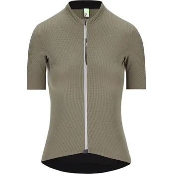 cyklistický dres Q36.5 Dámský cyklistický dres Dottore Grid Skin léto Zelená S Dámské