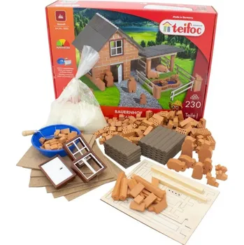 ostatní stavebnice Teifoc Stavebnice z cihel - Farma