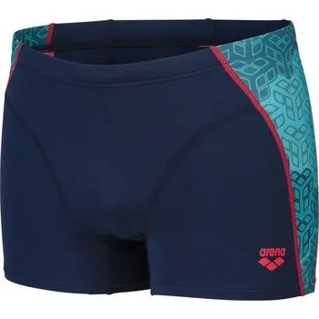 Pánské plavky Arena Camo Kikko Swim Short Navy S - UK32