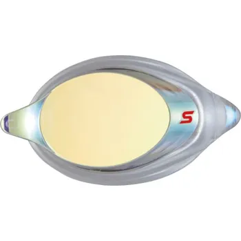 Plavecké brýle Swans SRXCL-MPAF Mirrored Optic Lens Racing Clear/Yellow -5.0