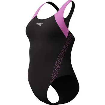 Dámské plavky Speedo Hyperboom Splice Racerback Purple 3XL - UK42