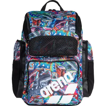 Sportovní batoh Arena One Go Backpack 45L Allover Iguana