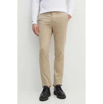 Dámské kalhoty Kalhoty Tommy Hilfiger MW0MW28884 béžová 80X, vel. 38/32