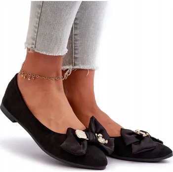 Dámské baleríny SEASTAR BALERÍNY ZA39P ČERNÉ vel. 39 BALETKA SEMIŠ MAŠLE + !