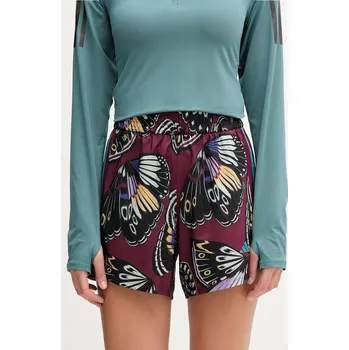 Tréninkové šortky adidas Performance x Farm Rio JL7005 burgundské 93X, vel. XS