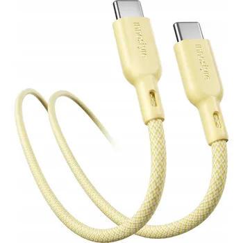 Datový kabel Kabel innostyle USB-C - USB-C 1,5 m žlutý
