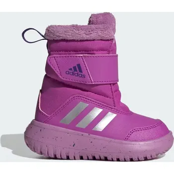 Dívčí zimní obuv Adidas Dětské sněhové boty se zapínáním na na suchý zip WINTERPLAY A IE8672 # 23