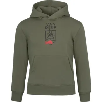 Dámská mikina Van Deer Red Bull mikina Van Deer Logo Hoodie JR 2024/2025 Zelená 7-8