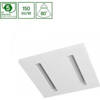 LED panel ALGINE DOPPIO PANEL 40W NW 230V 80ST IP20 600X600X35 BÍLÝ 5 LET