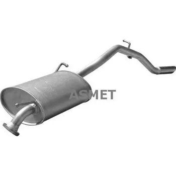 Tlumič výfuku Koncový tlumič výfuku ASMET 25.019