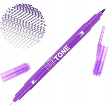 Oboustranný štětecový PEN TOMBOW TwinTone fialový