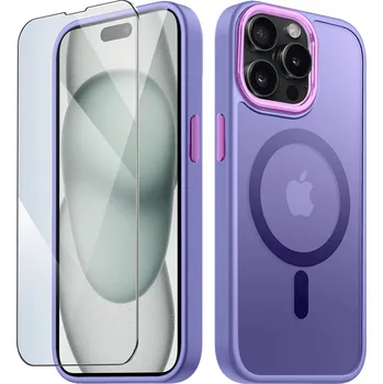 Pouzdro na mobilní telefon Zadní Kryt KrainaGSM pro Apple iPhone 14 Pro fialový