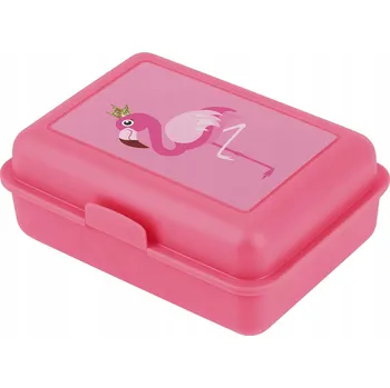 Svačinový box BAAGL Krabička pro děti Flamingo - do školy i školky