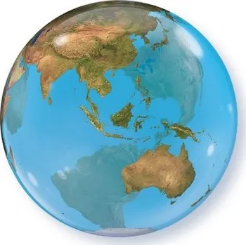 Balónek Bublina - Planeta země 22"/56cm